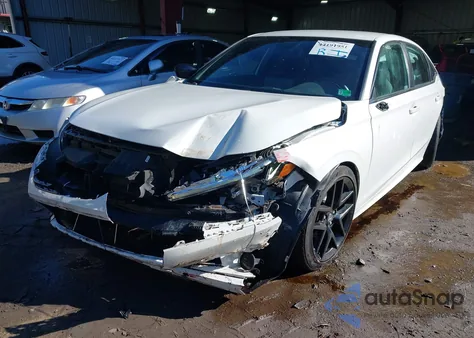 2023 Honda Civic Sport z USA, uszkodzony, nr VIN 2HGFE2F59PH521834